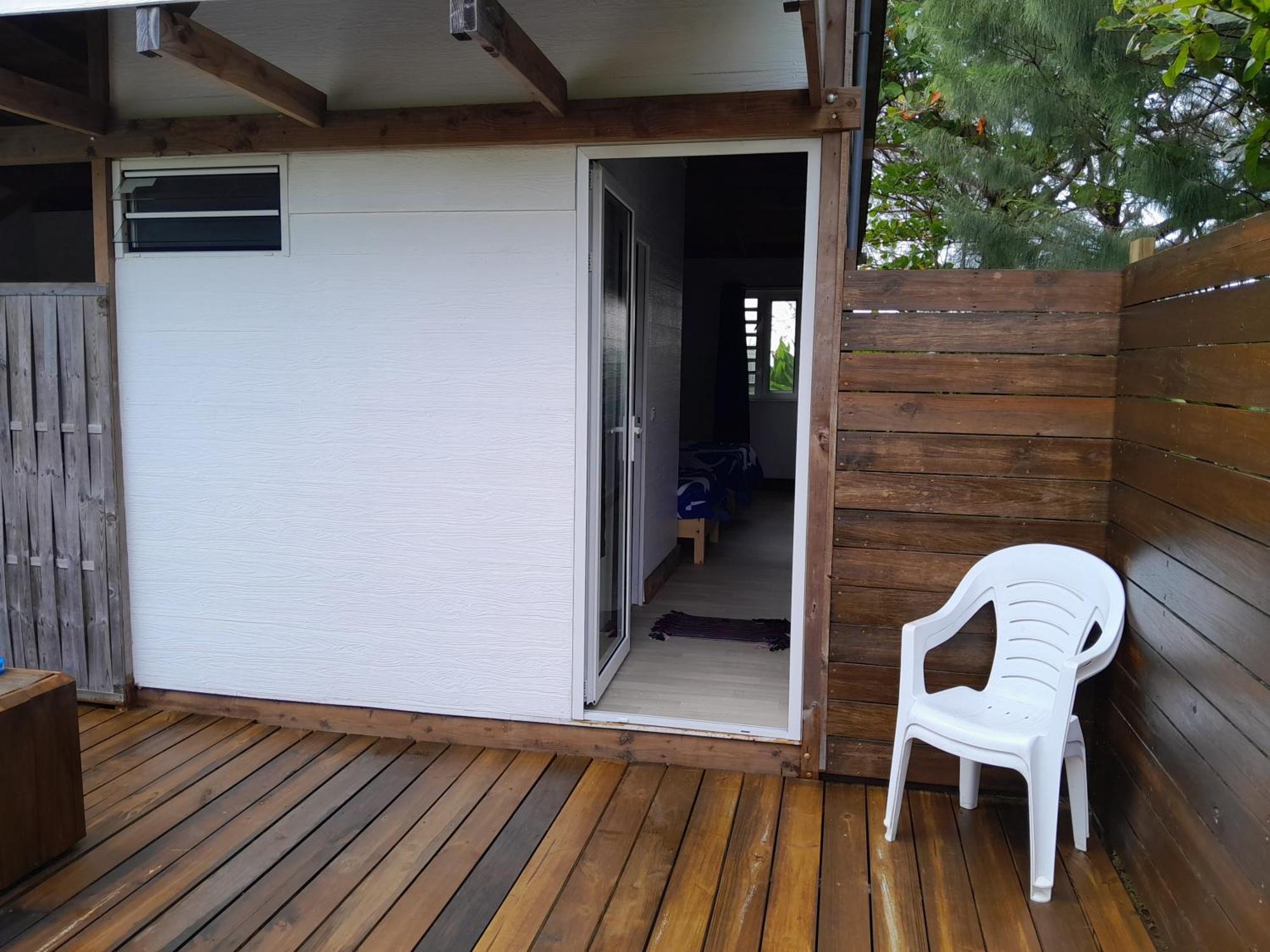 Mara'ai le spot Chambre Mahu Deluxe triple avec piscine Mataura Exterior foto