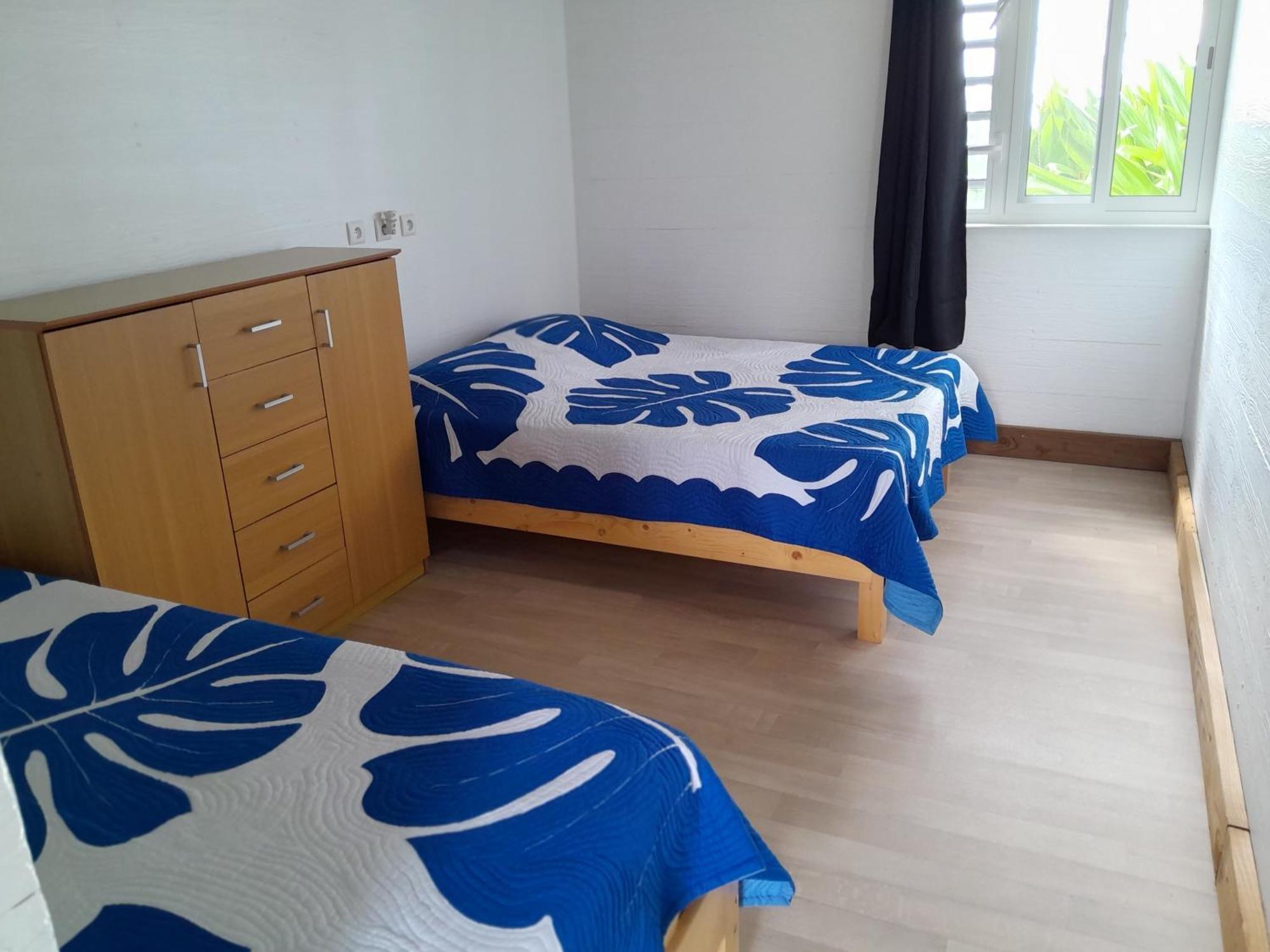 Mara'ai le spot Chambre Mahu Deluxe triple avec piscine Mataura Exterior foto